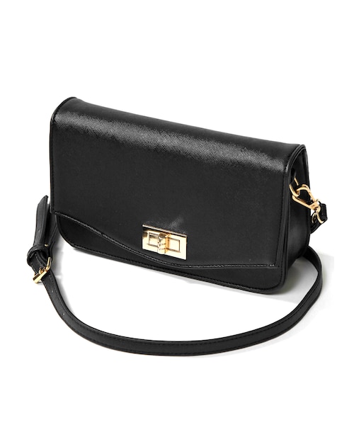 GRL（グレイル）の「ミニポシェットバッグ（ショルダーバッグ・レディース・ホワイト/レッド/ブラック/ボルドー/ブラウン/ピンク/ネイビー/キャメル・F）」の3枚目の写真