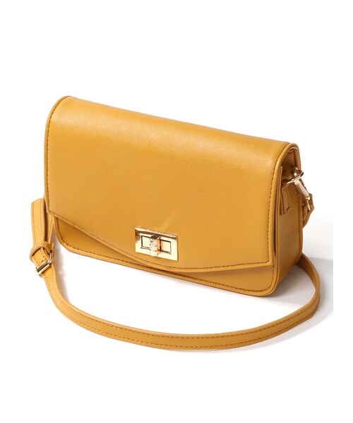 GRL（グレイル）の「ミニポシェットバッグ（ショルダーバッグ・レディース・ホワイト/レッド/ブラック/ボルドー/ブラウン/ピンク/ネイビー/キャメル・F）」の4枚目の写真