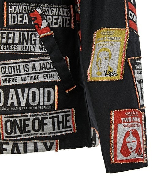 doublet（ダブレット）の「doublet 『STICKERS JAQUARD』コーチ