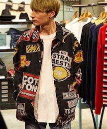 ダブレット　コーチジャケット doublet（ダブレット）の「doublet 『STICKERS JAQUARD』コーチ