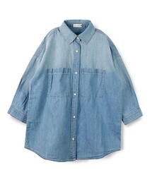 BRANSHES | ビックシルエットシャツワンピース(シャツワンピース)