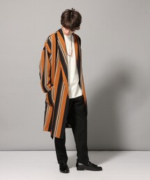HAREネイビーとワインレッドのガウンコート HAREネイビーとワインレッドのガウンコート HAREネイビーと