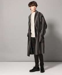 HAREネイビーとワインレッドのガウンコート m80327265813_1.jpg?1634482018