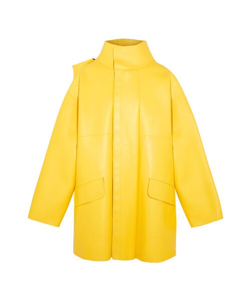 yellow balenciaga jacket