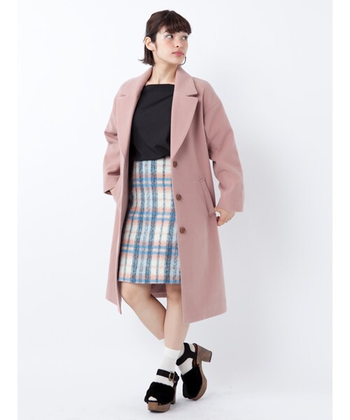 w closet(ダブルクローゼット)の「リボン付きバルーンスリーブプルオーバー(トップス・レディース・Lピンク/Dピンク/ブラック・FREE)」の14枚目の写真