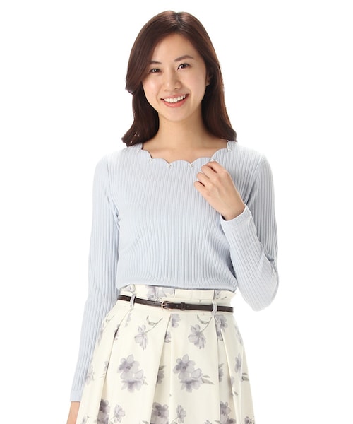 Honeys（ハニーズ）の「スカラッププルオーバー（カットソー・Tシャツ