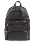 Marc Jacobs | Marc Jacobs Large Biker Leather Backpack - Black(背包/雙肩背包)