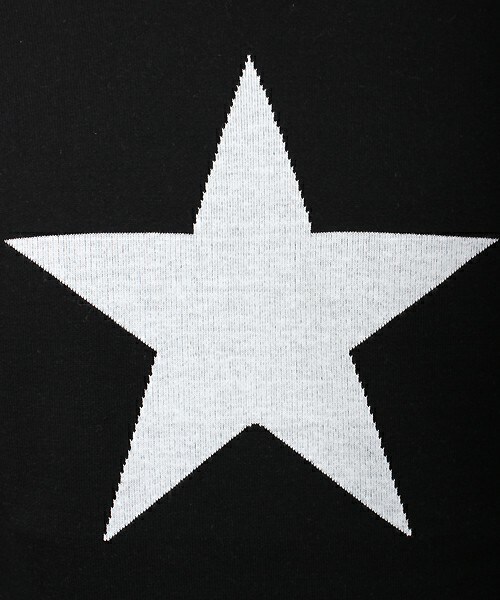 MIND BLOW（マインドブロウ）の「＜STAR柄＞リブニット（ニット/セーター・メンズ・ブラック/杢グレー/カーキ/ホワイト・M/L）」の12枚目の写真