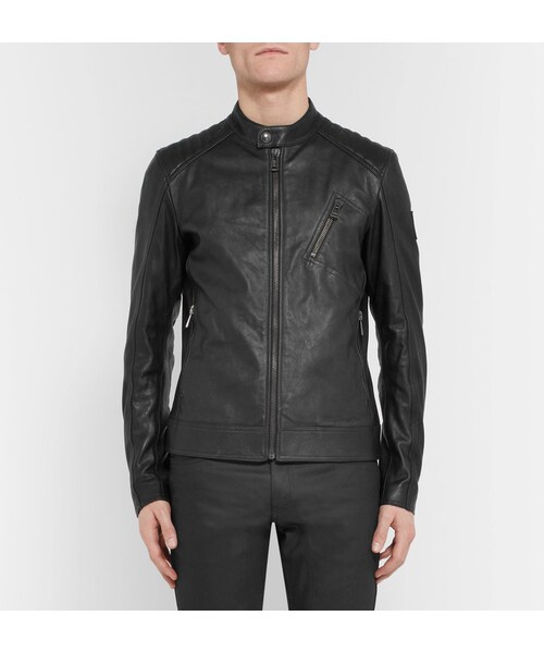 BELSTAFF（ベルスタッフ）の「Belstaff V Racer Slim-Fit Leather