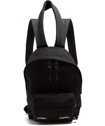 【新品】VETEMENTS ALL BLACK LOGO BACKPACK VETEMENTS logo-print Backpack | Black | FARFETCH PL