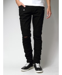 JACKROSE | ZIPダメージバイカーパンツ(パンツ)