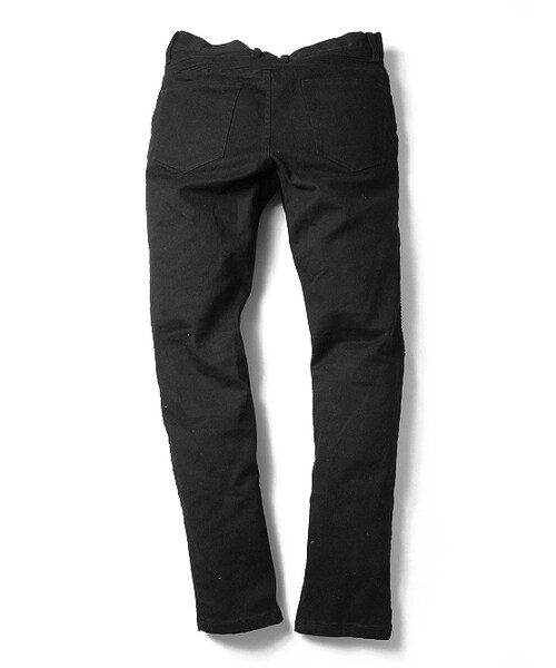 JACKROSE（ジャックローズ）の「ZIPダメージバイカーパンツ（パンツ・メンズ・ブラック・S/M/L）」の11枚目の写真