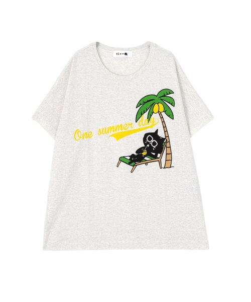 にゃー（ニャー）の「にゃー / S ばかんすにゃーT / Tシャツ（）」 - WEAR
