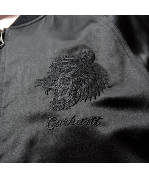 Carhartt（カーハート）の「TIGER SOUVENIR JACKET - Black / Black 