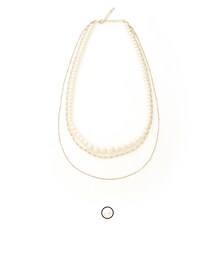 GRL | パール3連ネックレス(ネックレス)