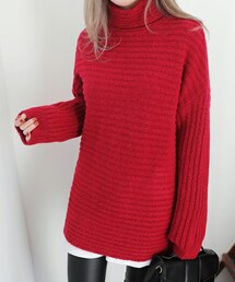 DHOLIC | オーバーサイズタートルネックプルオーバー(ニット/セーター)