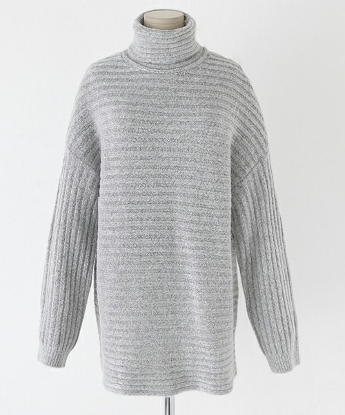 DHOLIC(ディーホリック)の「オーバーサイズタートルネックプルオーバー(ニット/セーター・レディース・FREE)」の2枚目の写真