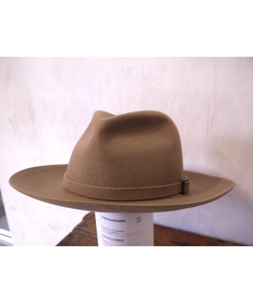 THE COMESANDGOES(ザ カムズアンドゴーズ)の「COMESANDGOES : TRAVELLER BELT HAT(ハット・メンズ・その他)」の1枚目の写真