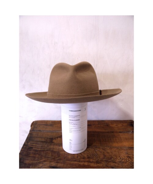 THE COMESANDGOES(ザ カムズアンドゴーズ)の「COMESANDGOES : TRAVELLER BELT HAT(ハット・メンズ・その他)」の2枚目の写真