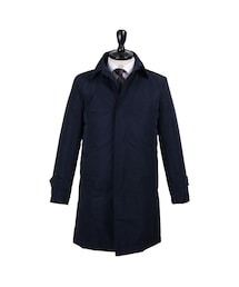 ONLY | コート＞ブルー/無地(ステンカラーコート)