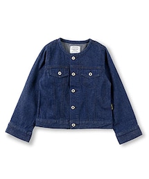 RADCHAP | ノーカラーデニムジャケット(デニムジャケット)