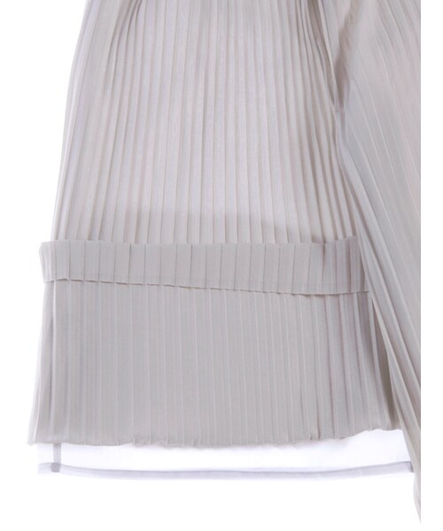 w closet（ダブルクローゼット）の「プリーツパンツ（パンツ・レディース・Lグレー/Sピンク/Dサックス/ブラック・FREE）」の10枚目の写真