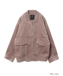 w closet | コーデュロイBIGブルゾン(ジャケット/アウター)