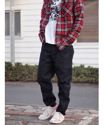 JOSWICK ジョスウィック 楽天市場】JOSWICK NEW YORK - PINTACK PANTS - DENIM - NAVY : PSC