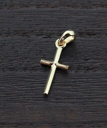 LION HEART | LH Petite Modern TOP COLLECTION-04P16SS23-エッジクロスペンダント(小)/K10YG(ネックレス)