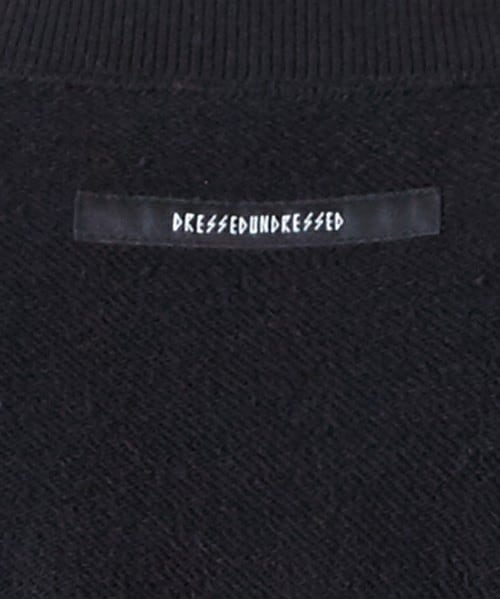 DRESSEDUNDRESSED(ドレスドアンドレスド)の「DRESSEDUNDRESSED 『BODY EMBROIDERY XXL』スウェット(スウェット・メンズ・ブラック・2)」の7枚目の写真