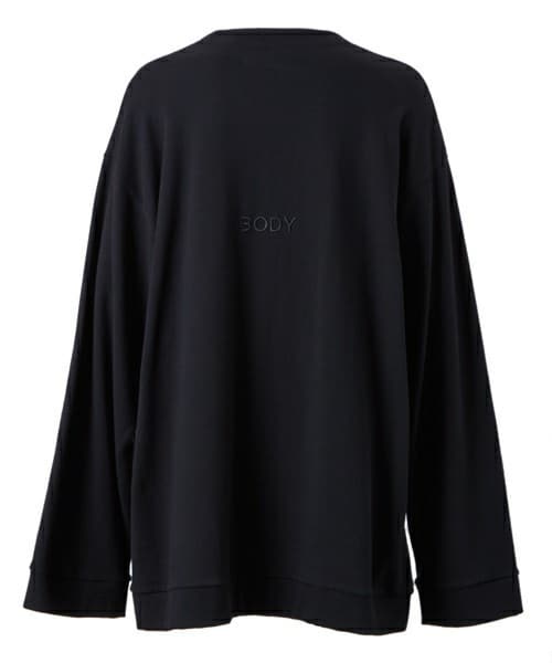 DRESSEDUNDRESSED(ドレスドアンドレスド)の「DRESSEDUNDRESSED 『BODY EMBROIDERY XXL』スウェット(スウェット・メンズ・ブラック・2)」の3枚目の写真