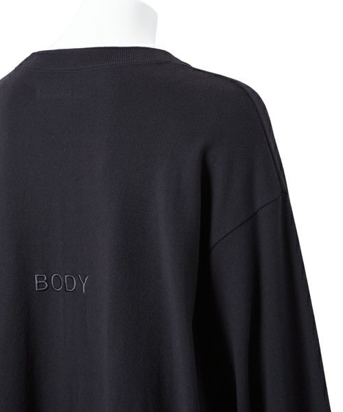 DRESSEDUNDRESSED(ドレスドアンドレスド)の「DRESSEDUNDRESSED 『BODY EMBROIDERY XXL』スウェット(スウェット・メンズ・ブラック・2)」の4枚目の写真
