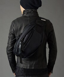 ■未使用品 シェラック SHELLAC レザーボディバック SHELLAC（シェラック）の「ｶｳﾚｻﾞｰ×ﾒｯｼｭ ﾎﾞﾃﾞｨﾊﾞｯｸﾞ（）」 - WEAR