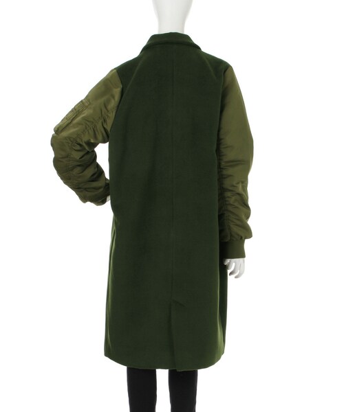 jouetie（ジュエティ）の「チェスターワン（ジャケット/アウター・レディース・ブラック/ネイビー/カーキ・M）」の12枚目の写真