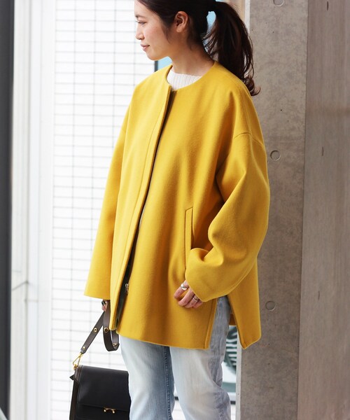 IENA（イエナ）の「カラーメルトンコート◇（）」 - WEAR 