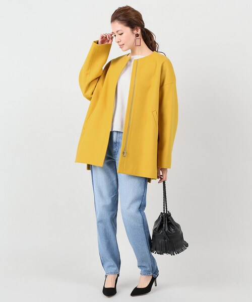 IENA（イエナ）の「カラーメルトンコート◇（）」 - WEAR 