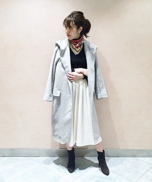 plage（プラージュ）の「Alpaca シャギー フードコート