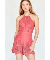 THE JETSET DIARIES | The Jetset Diaries Vierna Crochet High-Neck Romper(ワンピース)