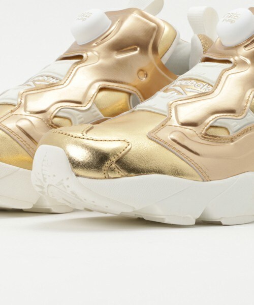 Reebok（リーボック）の「ウィメンズ リーボック インスタポンプ フューリー セレブレート "セント・パトリックス・デー Reebok INSTAPUMP FURY CELEBRATE V70094（スニーカー・レディース・ゴールド・23.5cm/24cm/24.5cm/25cm）」の6枚目の写真