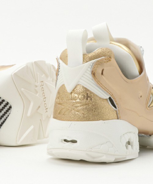 Reebok（リーボック）の「ウィメンズ リーボック インスタポンプ フューリー セレブレート "セント・パトリックス・デー Reebok INSTAPUMP FURY CELEBRATE V70094（スニーカー・レディース・ゴールド・23.5cm/24cm/24.5cm/25cm）」の8枚目の写真
