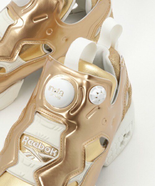 Reebok（リーボック）の「ウィメンズ リーボック インスタポンプ フューリー セレブレート "セント・パトリックス・デー Reebok INSTAPUMP FURY CELEBRATE V70094（スニーカー・レディース・ゴールド・23.5cm/24cm/24.5cm/25cm）」の7枚目の写真
