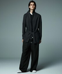 ato | TROPICAL STRETCH HALF STAND BZ(ブルゾン)