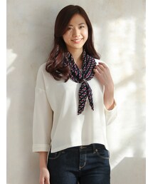 Honeys | スカーフ付プルオーバー(トップス)