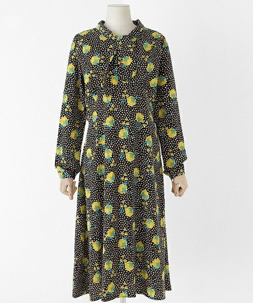 DHOLIC（ディーホリック）の「ネックストラップフローラルワンピース（ワンピース・レディース・FREE）」の2枚目の写真