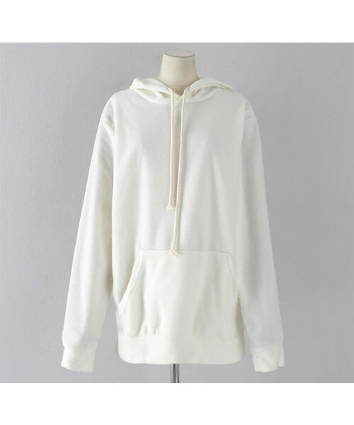 DHOLIC(ディーホリック)の「オーバーサイズ起毛フードプルオーバー(パーカー・レディース・ML)」の3枚目の写真