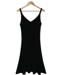 2PER | Vネックフリルヘムミディアムワンピース(P0000EVA)(ワンピース)