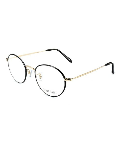 OWNDAYS（オンデーズ）の「GB1002-K / Graph Belle（メガネ・レディース・ブラック/ブラウンデミ/ブルーデミ/ブラウン / ゴールド・50□19－145○42）」の2枚目の写真