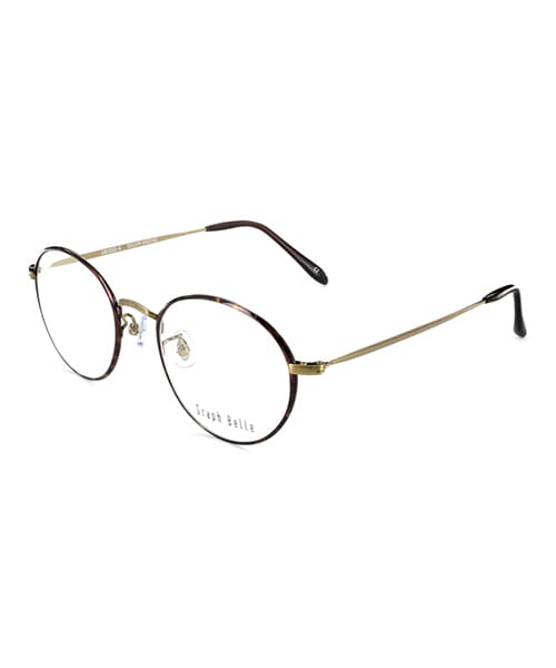 OWNDAYS（オンデーズ）の「GB1002-K / Graph Belle（メガネ・レディース・ブラック/ブラウンデミ/ブルーデミ/ブラウン / ゴールド・50□19－145○42）」の3枚目の写真