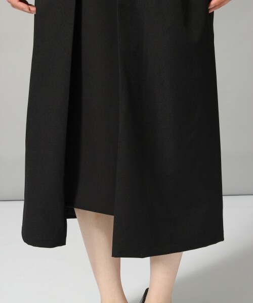 HARE（ハレ）の「Wフロントペンシルスカート（スカート・ブラック/ベージュ）」の12枚目の写真