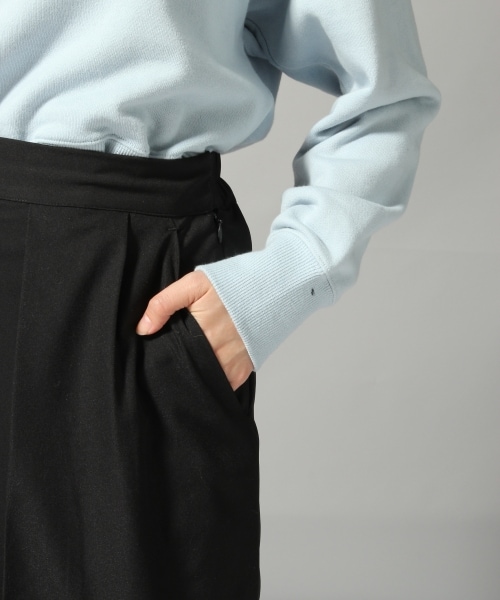 HARE（ハレ）の「Wフロントペンシルスカート（スカート・ブラック/ベージュ）」の10枚目の写真